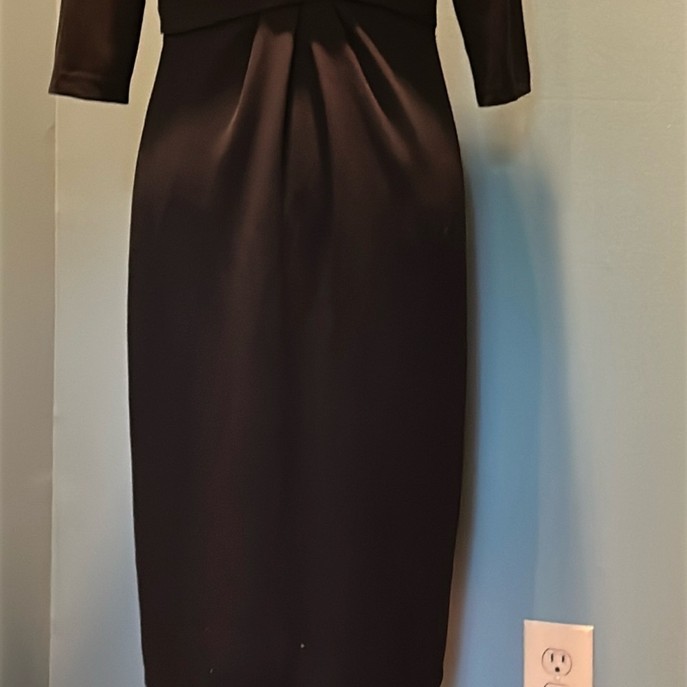 Donna Ricco Elegant Black Women's Dress Size 8 - Picture 6 of 15
